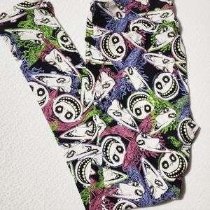 Lularoe TC Leggings Nightmare before Christmas